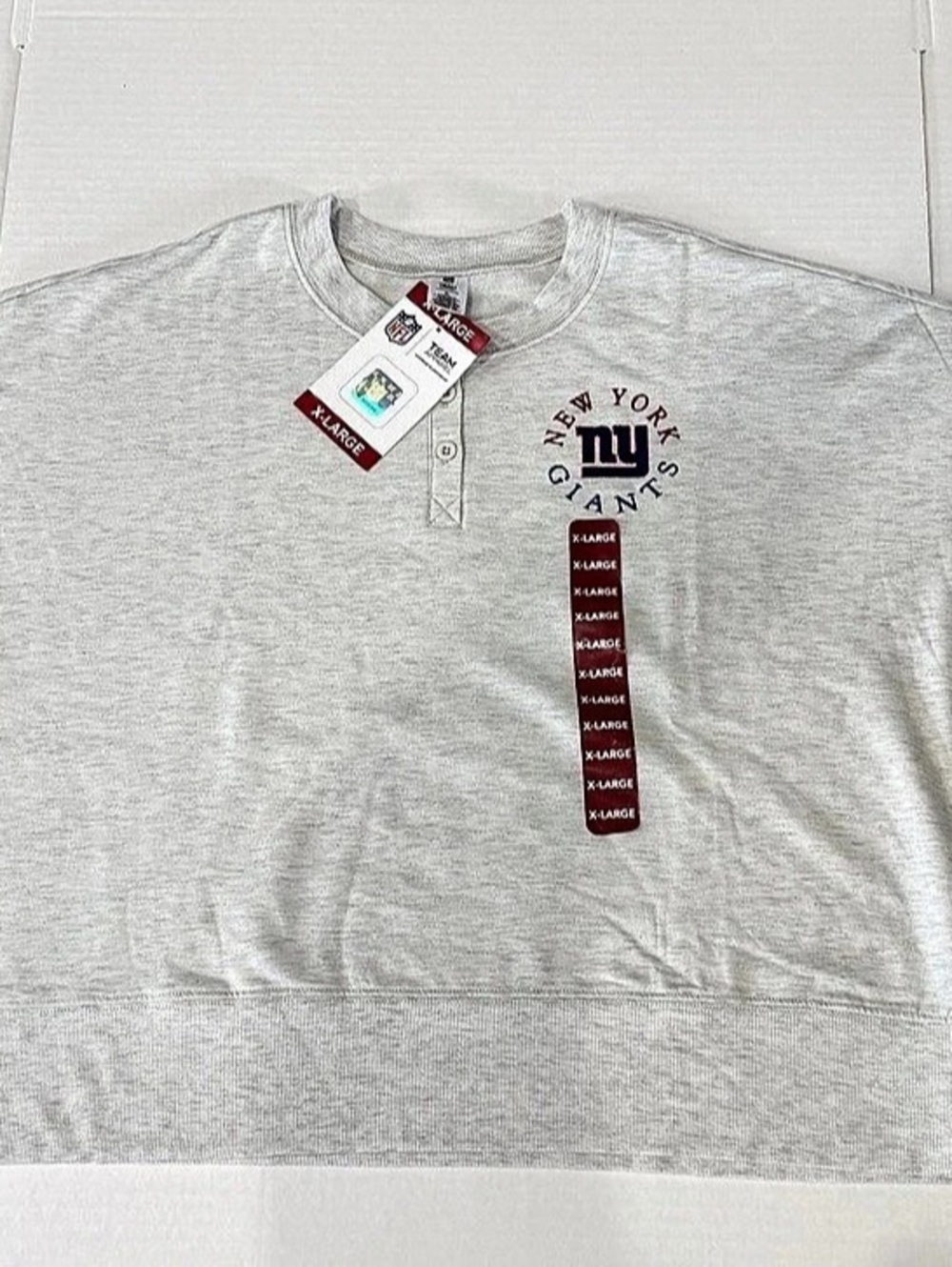 NFL Team Apparel Women’s New York Giants Sweatshirt Size XL NWT
